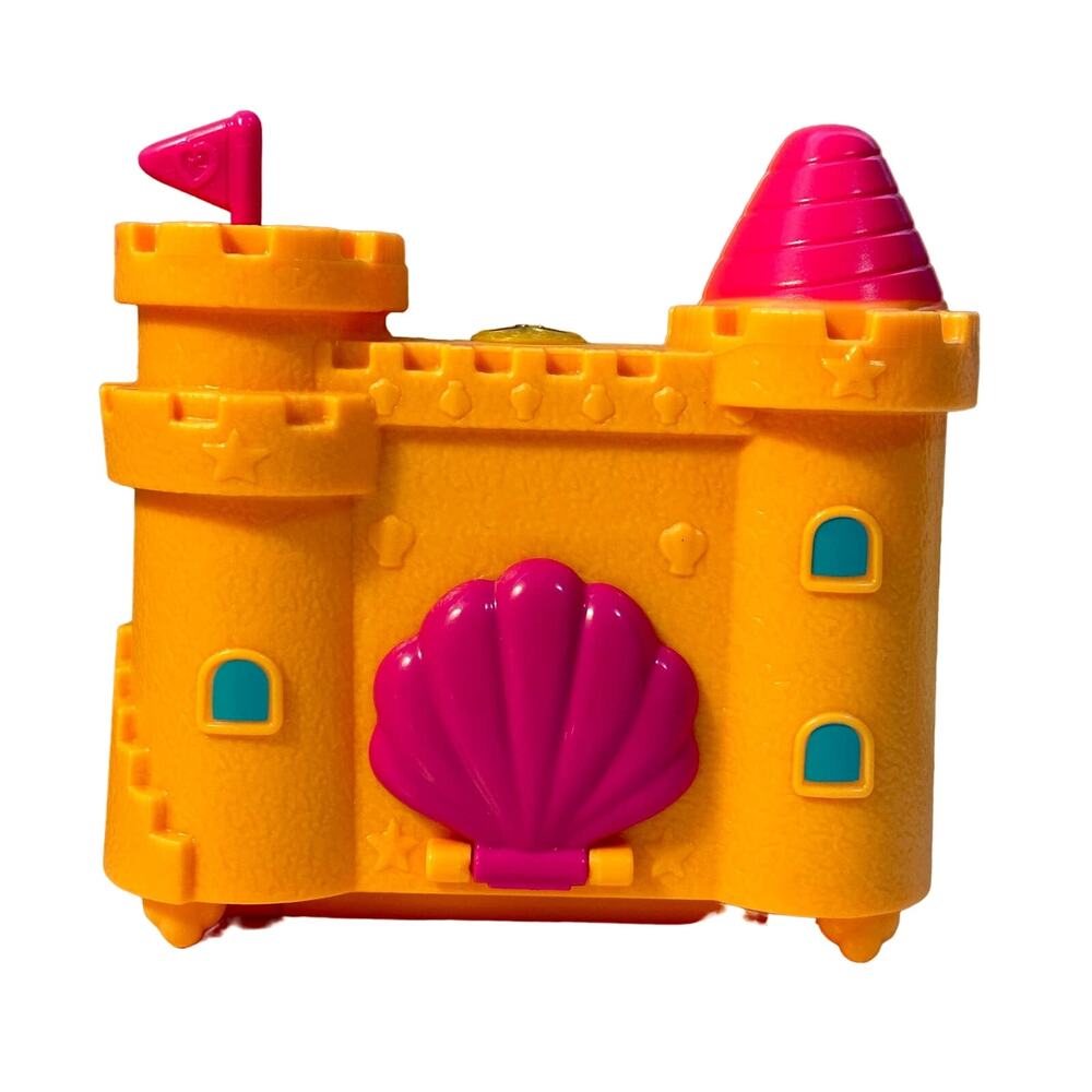 Polly Pocket World Surf 'N' Sandventure Sand Castle Compact Micro Playset Only